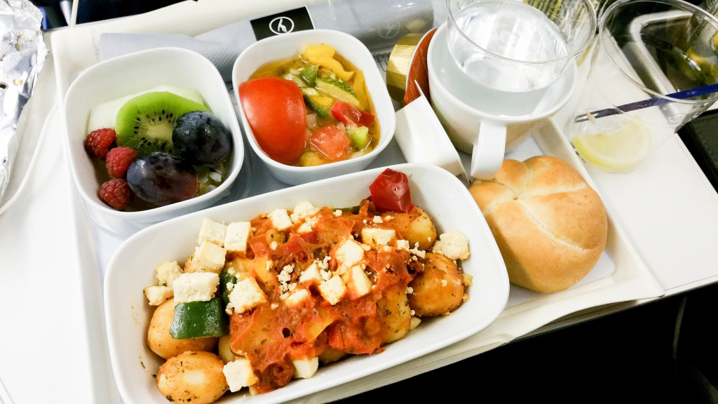 Vegan Meal on Lufthansa