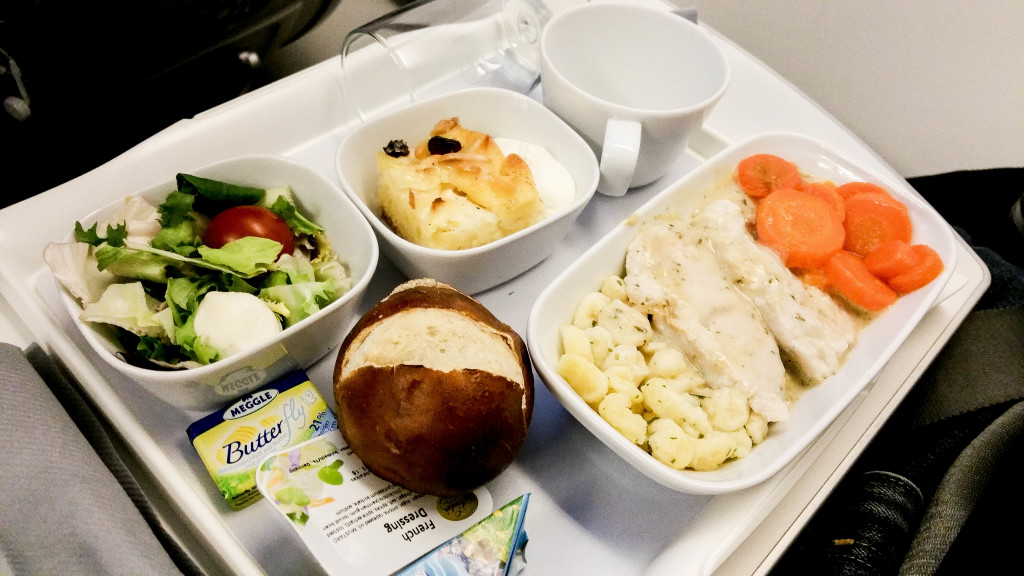 Lufthansa Turkey Dinner