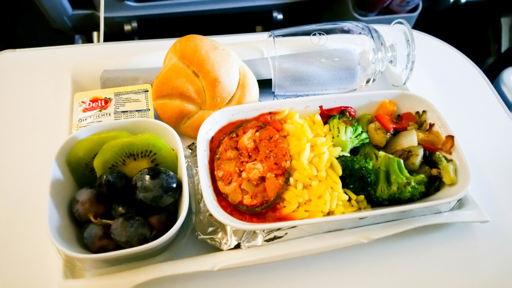 Vegan Meal on Lufthansa