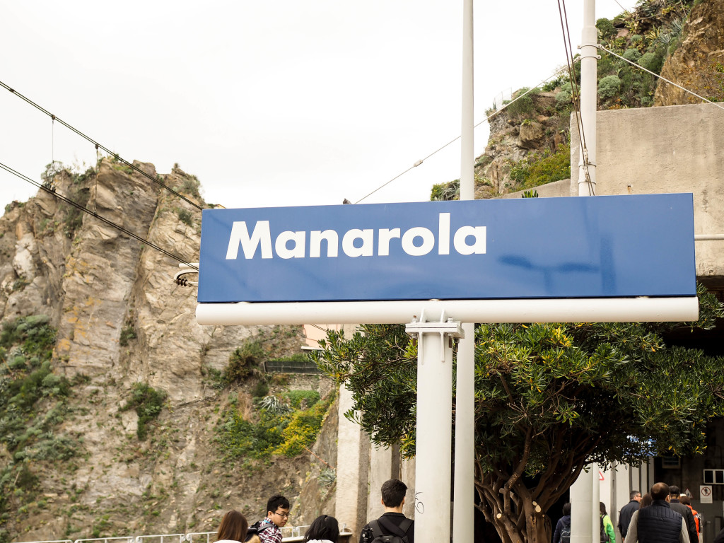 Cinque Terre Train Signs