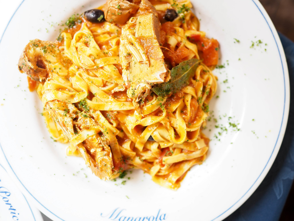 Ligurian Cuisine Il Porticciolo, Manarola, Italy