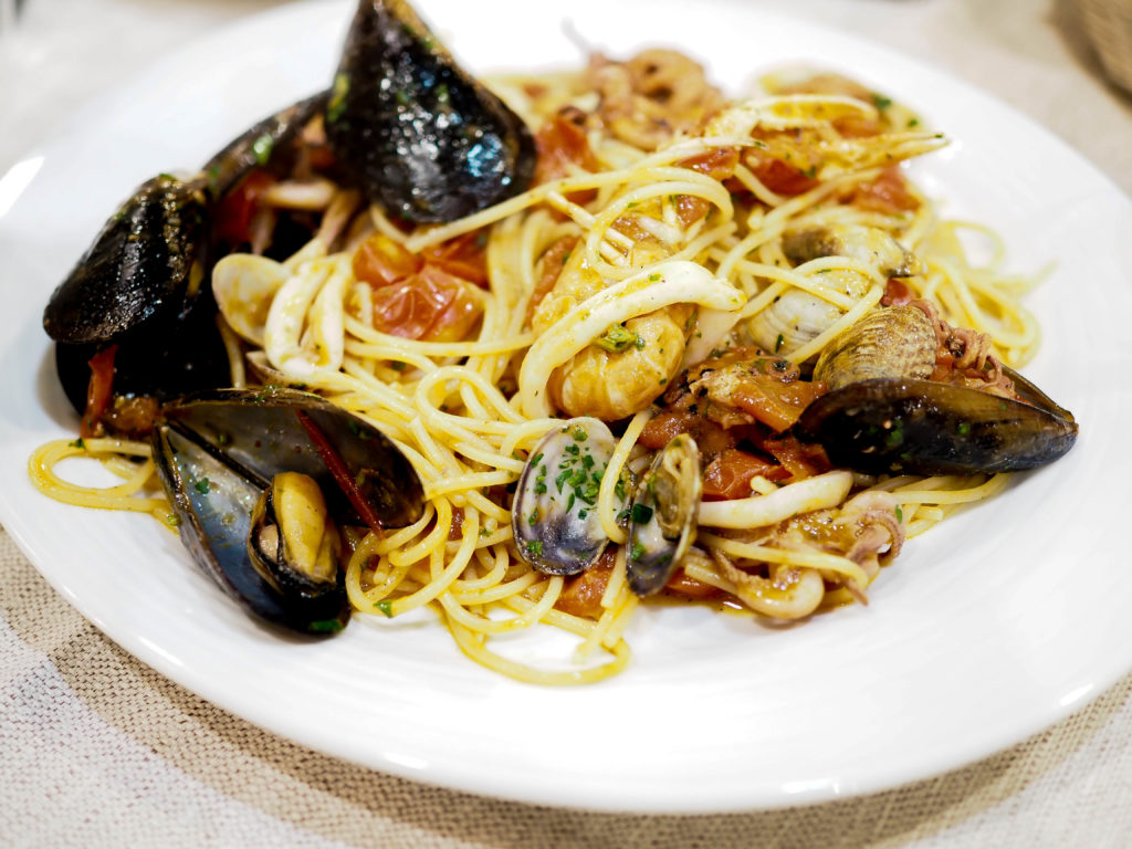 Seafood Spaghetti Nettuno Rapallo