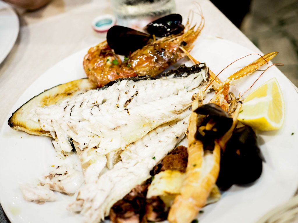 Seafood Plate Nettuno Rapallo