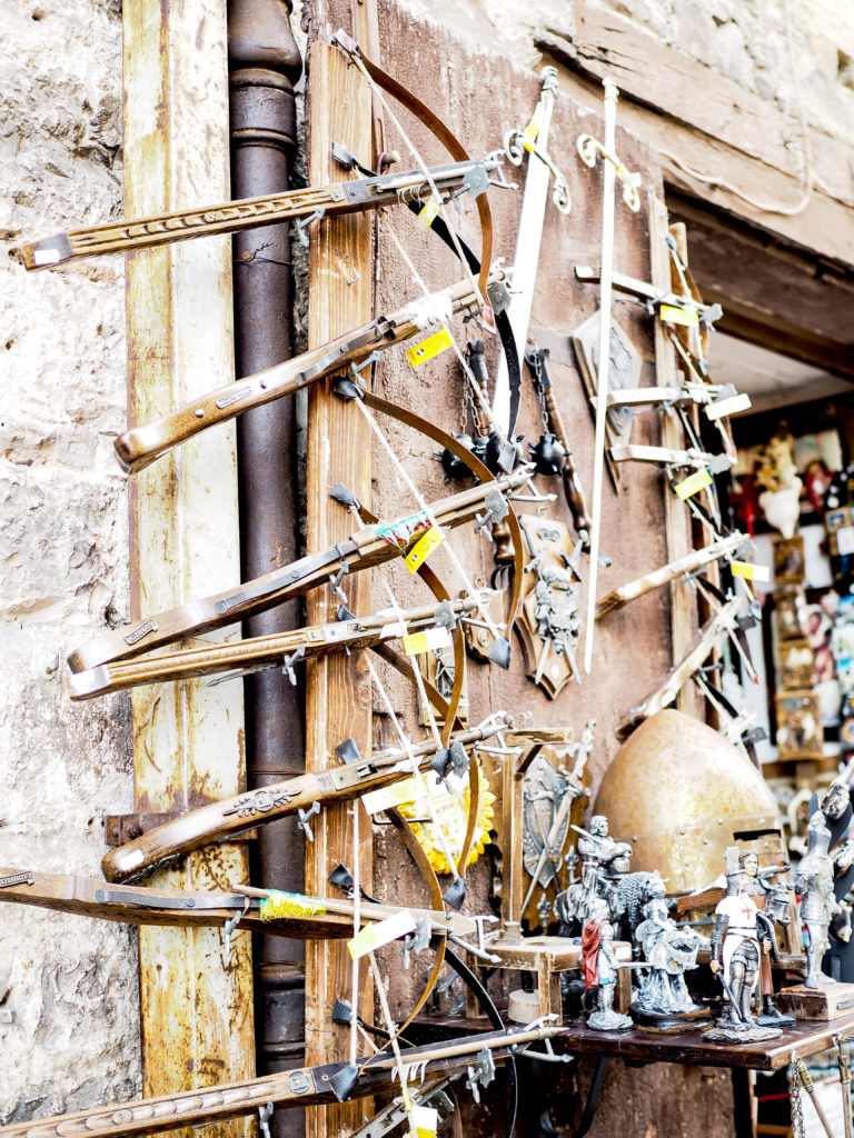 Shop Medieval Gubbio Italy