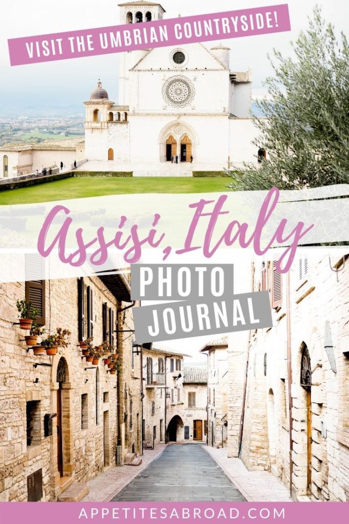 Photo tour of Assisi Italy in the Umbrian countryside