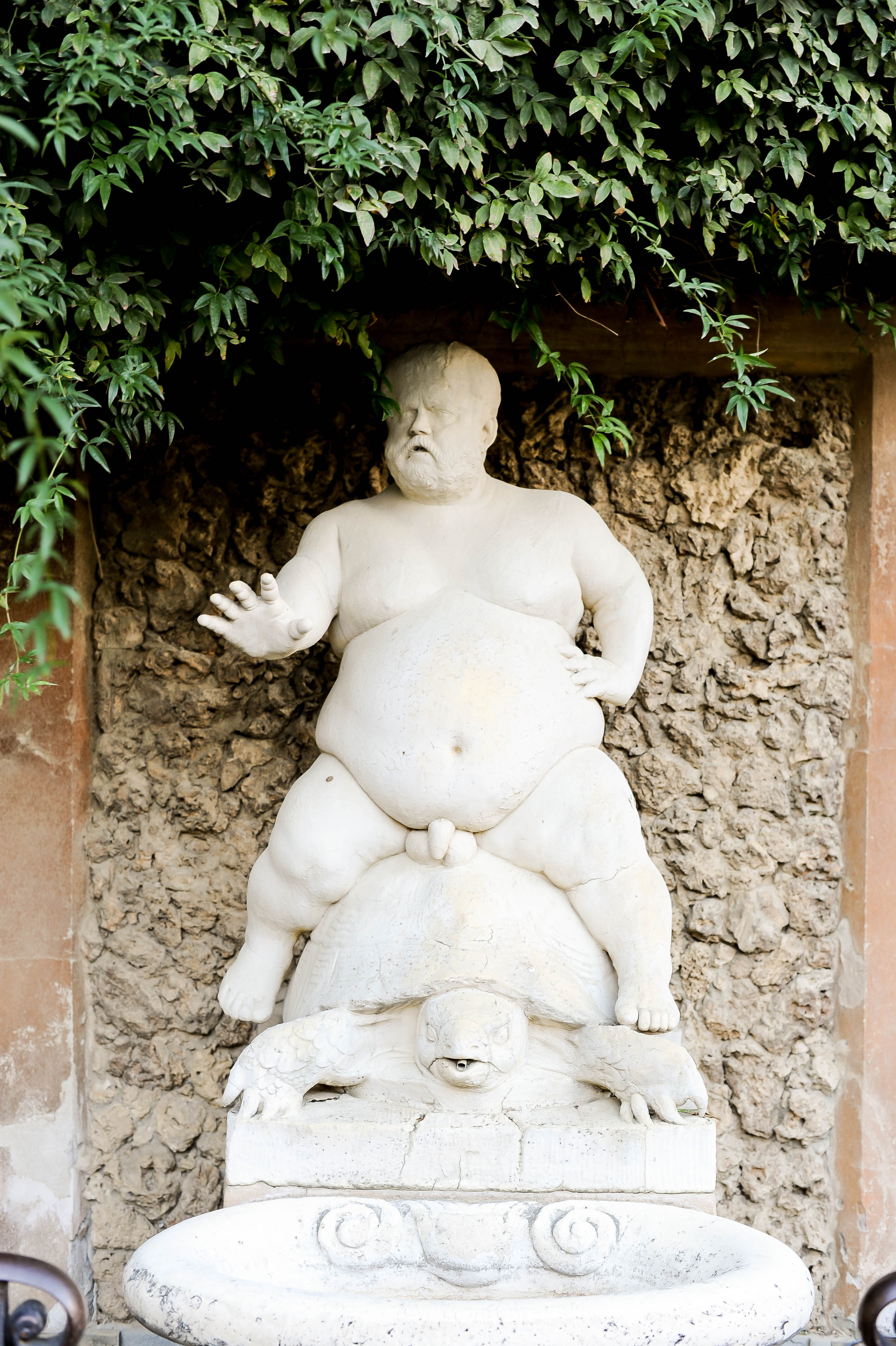Naked Dwarf Boboli Gardens Florence