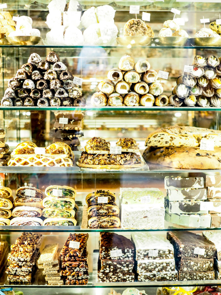 Sweets in Assisi Italy