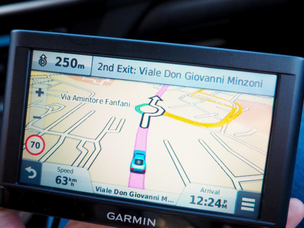GPS for driving in Italy