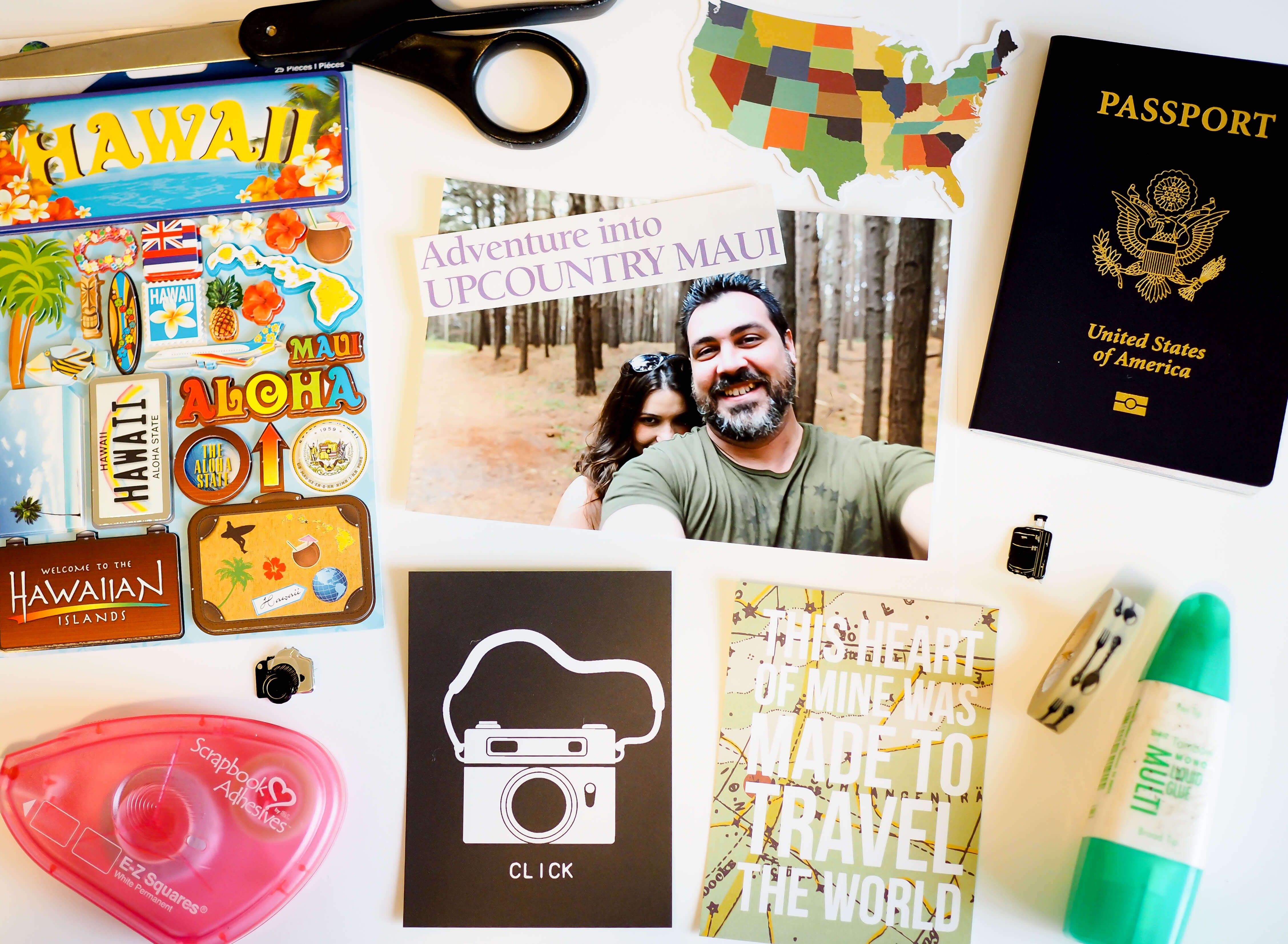 Travel Scrapbook Ideas