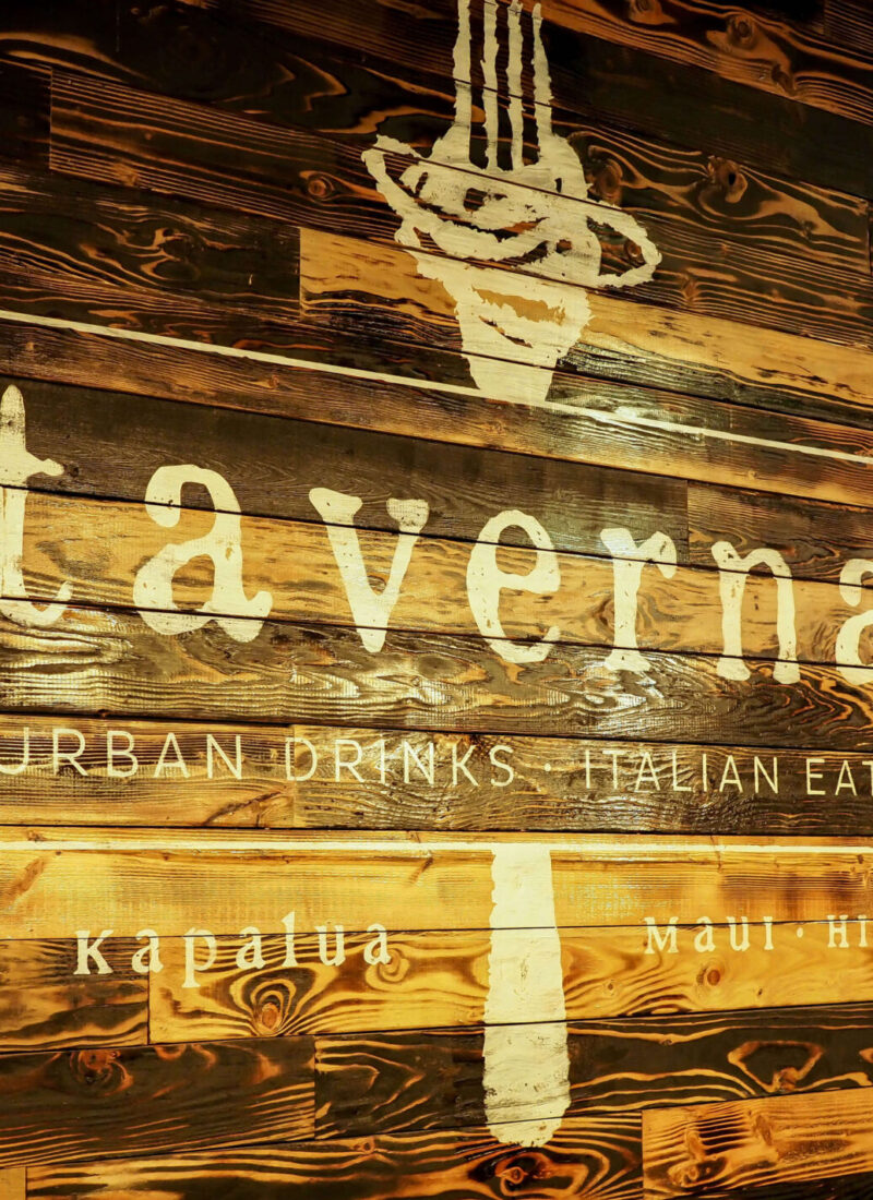 Taverna – Italian Comfort Food on Maui