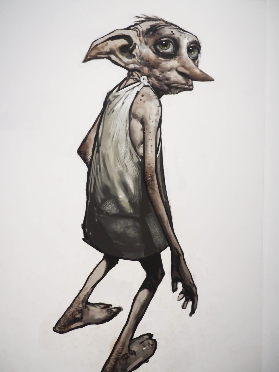 Dobby concept art Harry Potter London Appetites Abroad