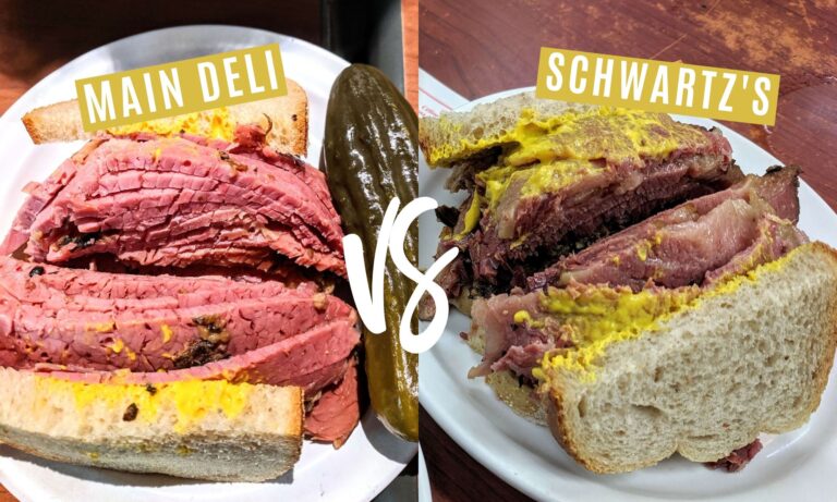 Schwartz’s vs. Main Deli – Who makes the best Smoked Meat in Montreal?