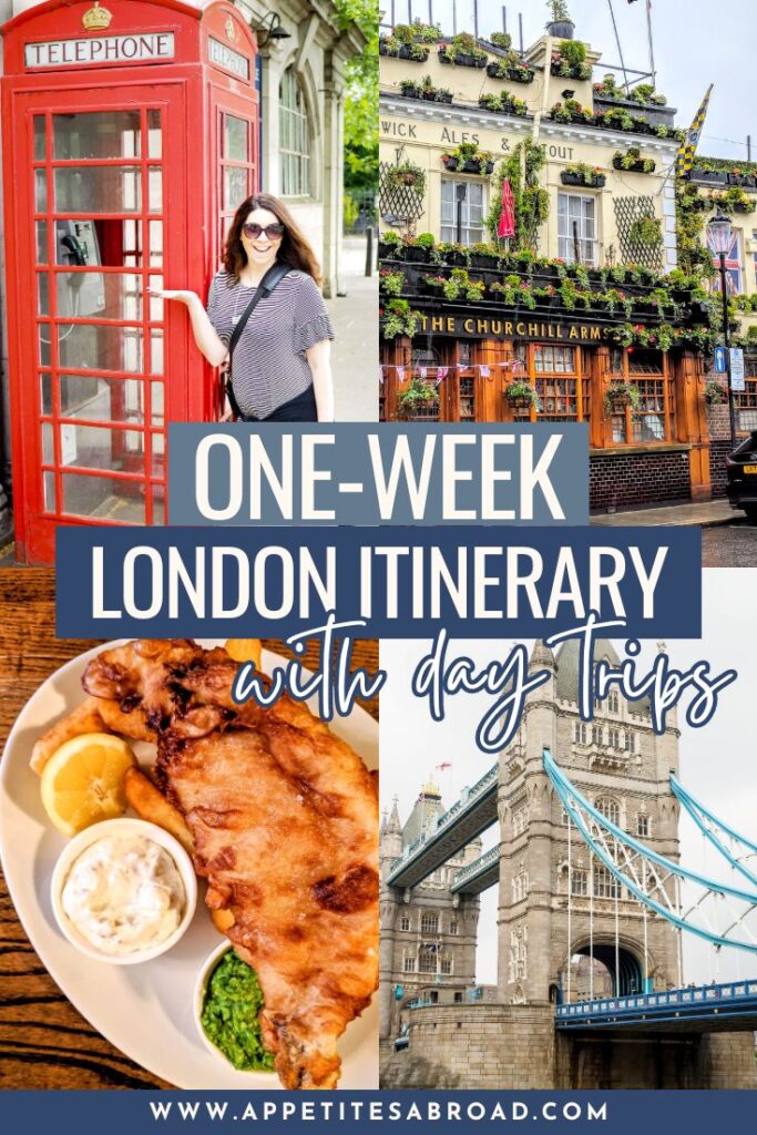 One week London itinerary