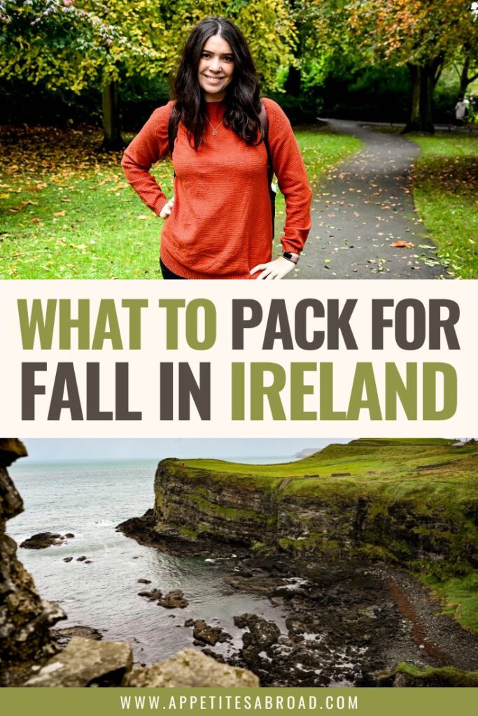 What to Pack for Fall In Ireland