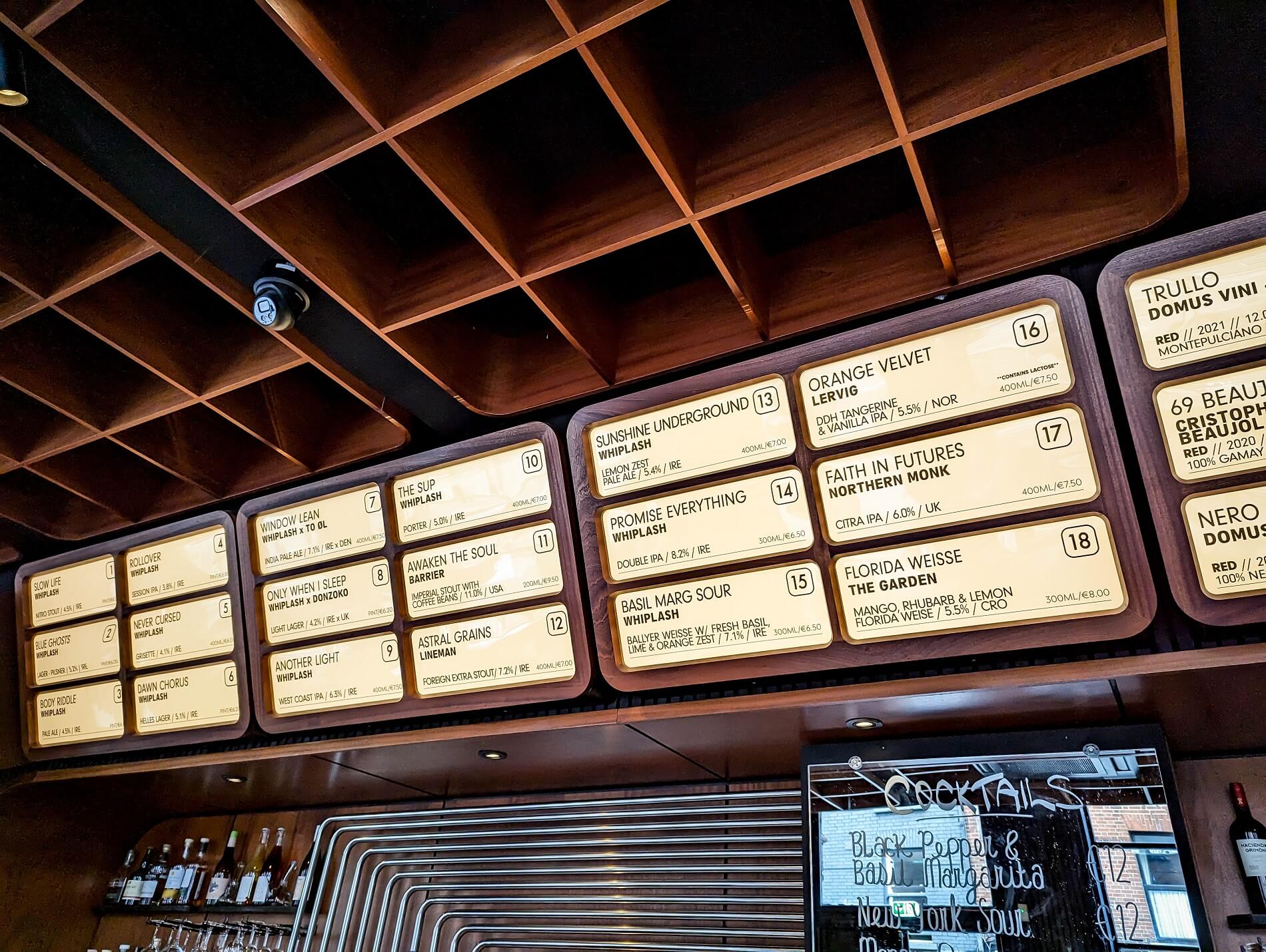 Fidelity Bar Beer Menu Dublin Ireland Appetites Abroad fidelity-bar-beer-menu-dublin-ireland-appetites-abroad