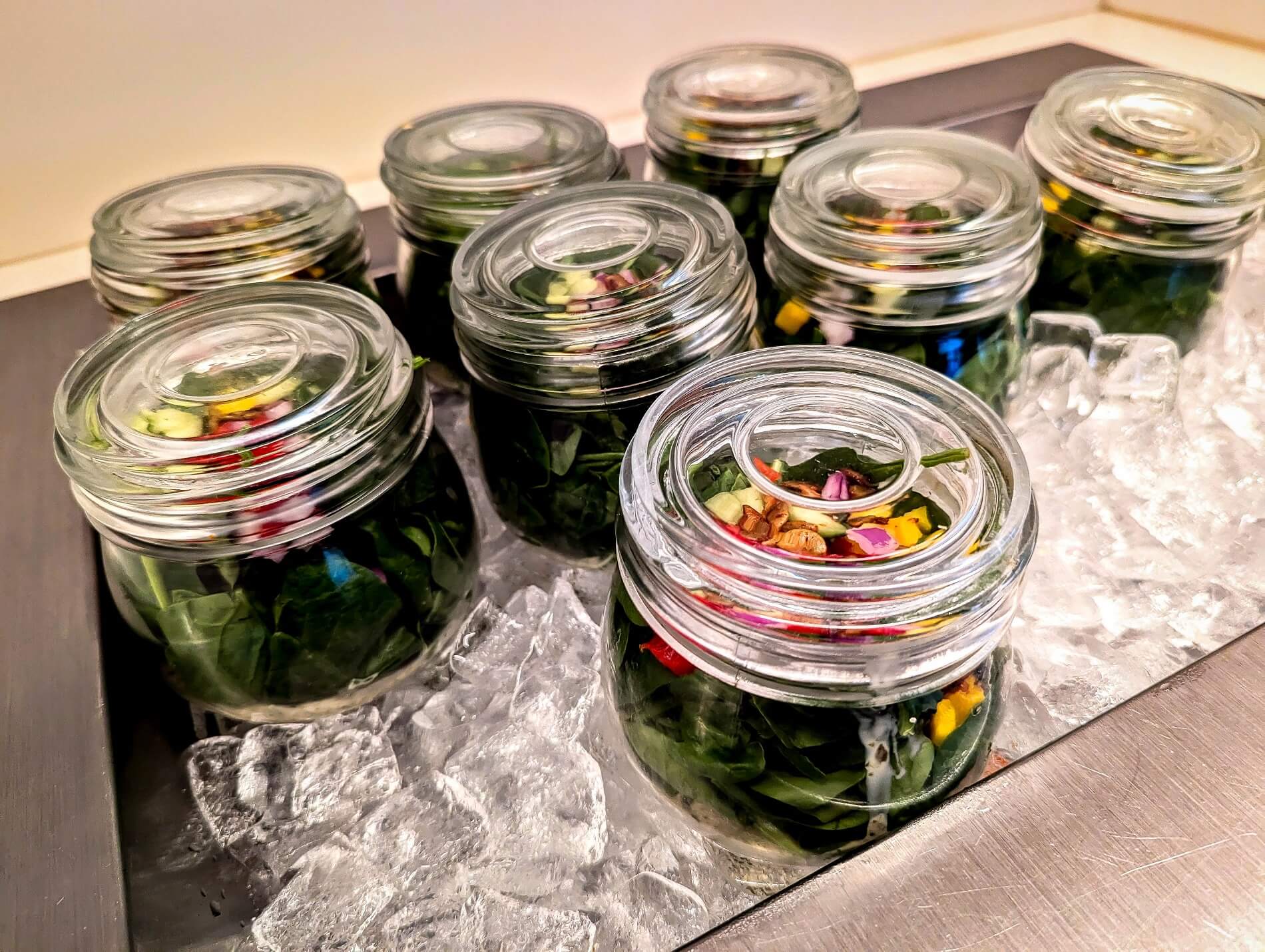 Capital One DFW Salad Jars Appetites Abroad