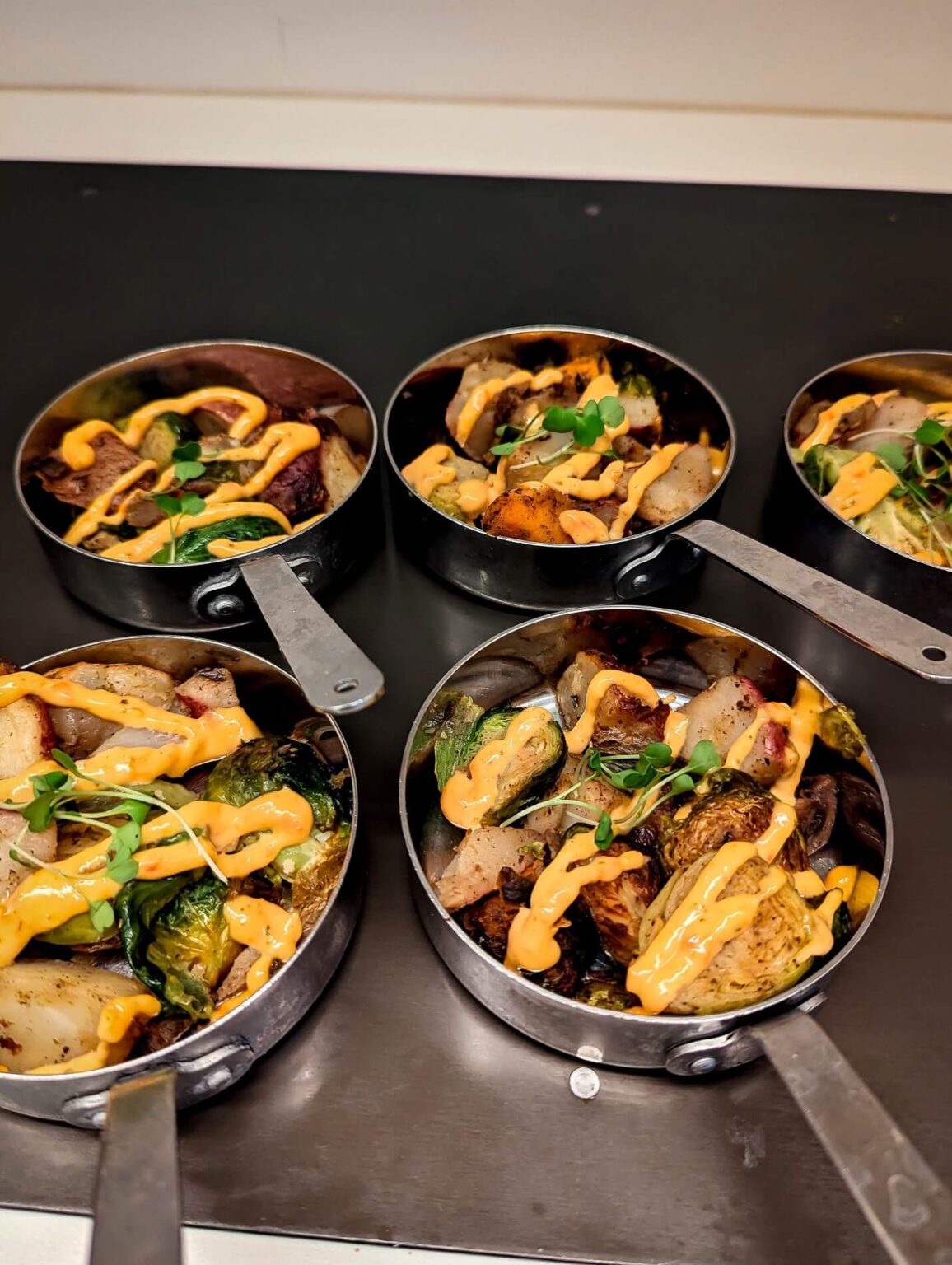 Capital One Lounge DFW Brussels Sprouts Appetites Abroad